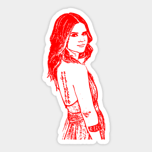 Maren Morris red Sticker